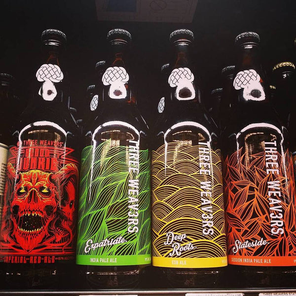 Latest & Greatest from the Best Damn Beer Shop! Now Available Three Weavers Brewing