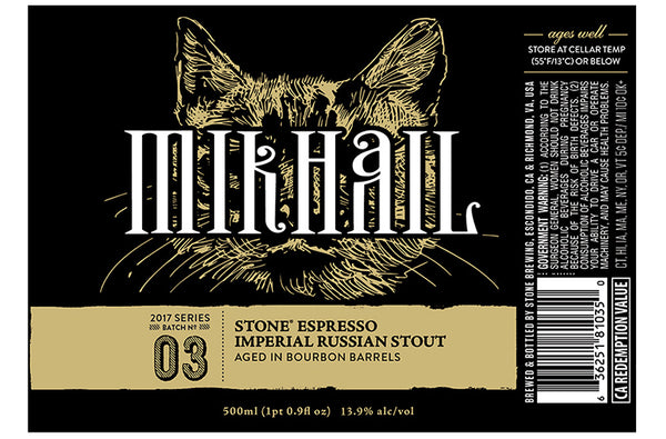 Latest Newsletter with Stone Brewing bringing out the big barrel aged beers
