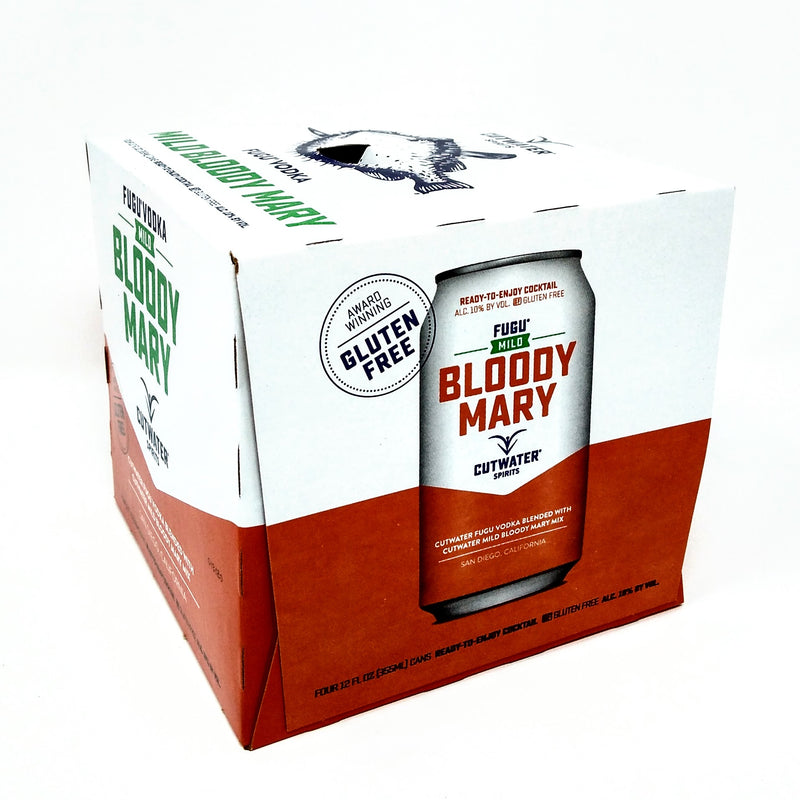 CUTWATER SPIRITS MILD BLOODY MARY 4 PACK x 12oz cans