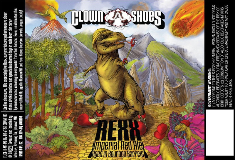 Clown Shoes Rexx Bourbon Barrel Aged Imperial Red