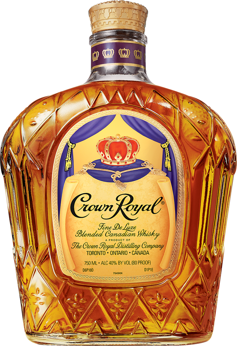 CROWN ROYAL BLENDED CANADIAN WHISKEY
