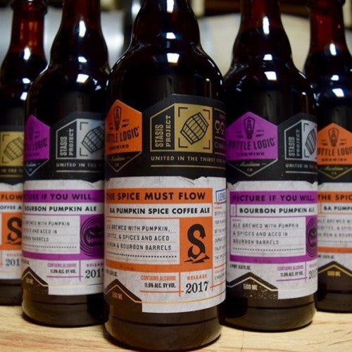 Superstition Meadery Shipping Oout - Bottle Logic Pumpkin Beers - Sour Cellars and Dionysus Brewing Sours