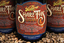 So many newbies landing this week at both BDBS Locations! The Bruery Share This Coffee #goldenhill #downtown