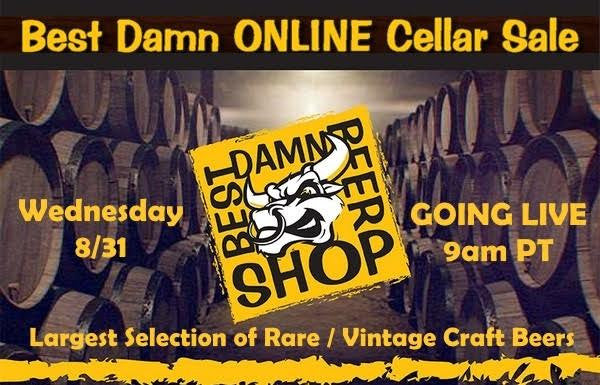 Best Damn ONLINE Cellar Sale II Wednesday August 31st 9:00AM PST