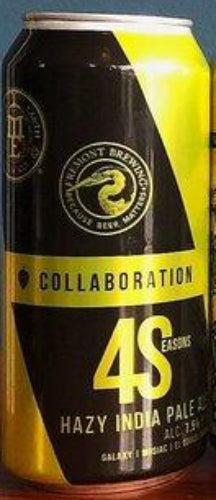 FREMONT BREWING AND MOTHER EARTH BREW CO. 4 SEASONS HAZY IPA 16oz can