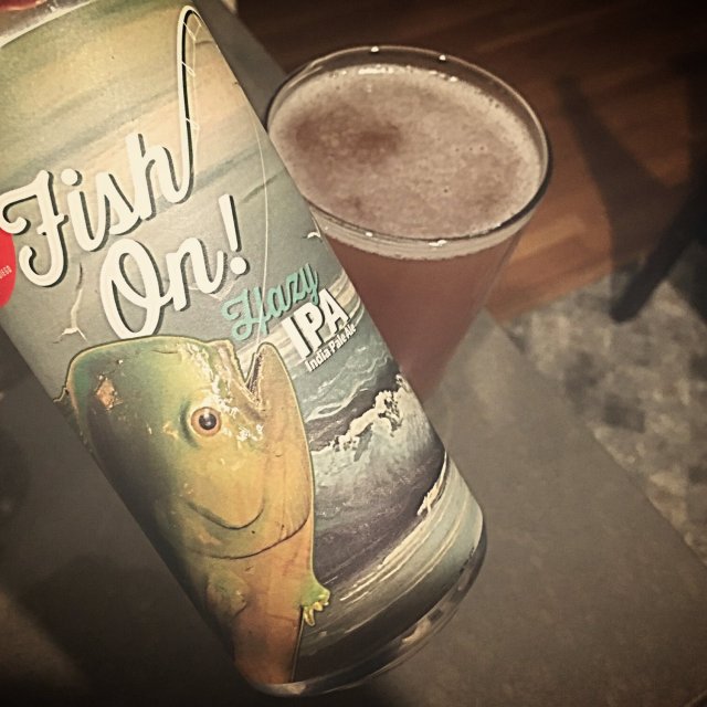 Fall Brewing Company Fish On! Hazy IPA 16oz cans