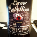 Brew Rebellion Blueberry Tart Sour Ale 22oz