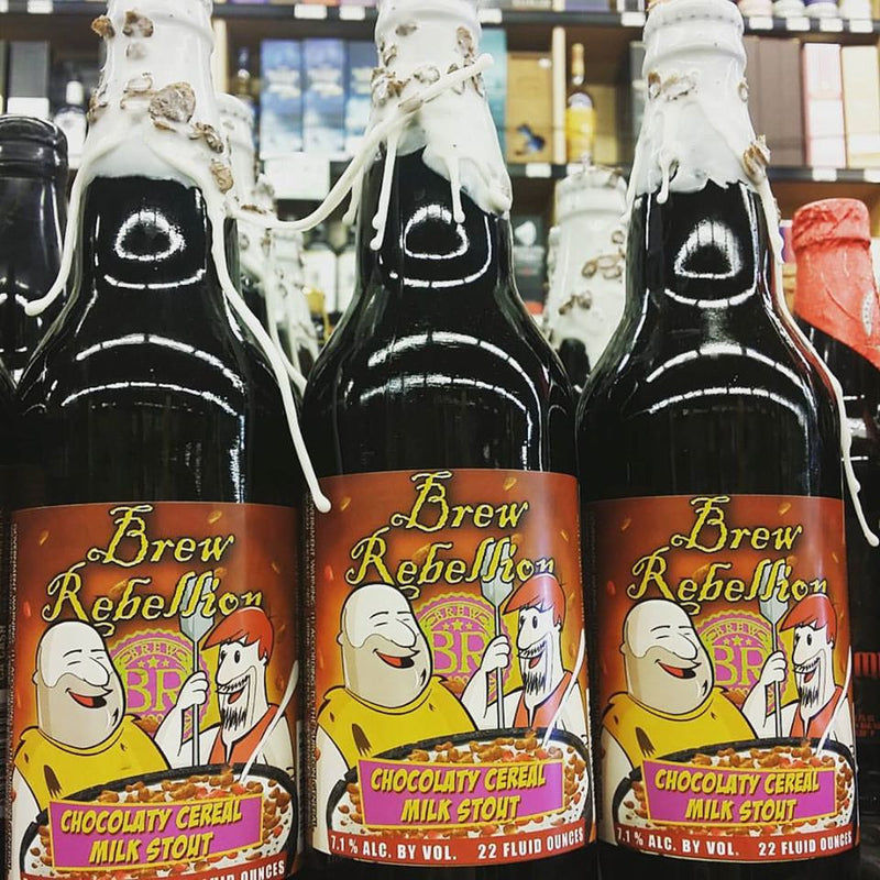 Brew Rebellion Chocolaty Cereal Milk Stout 22oz