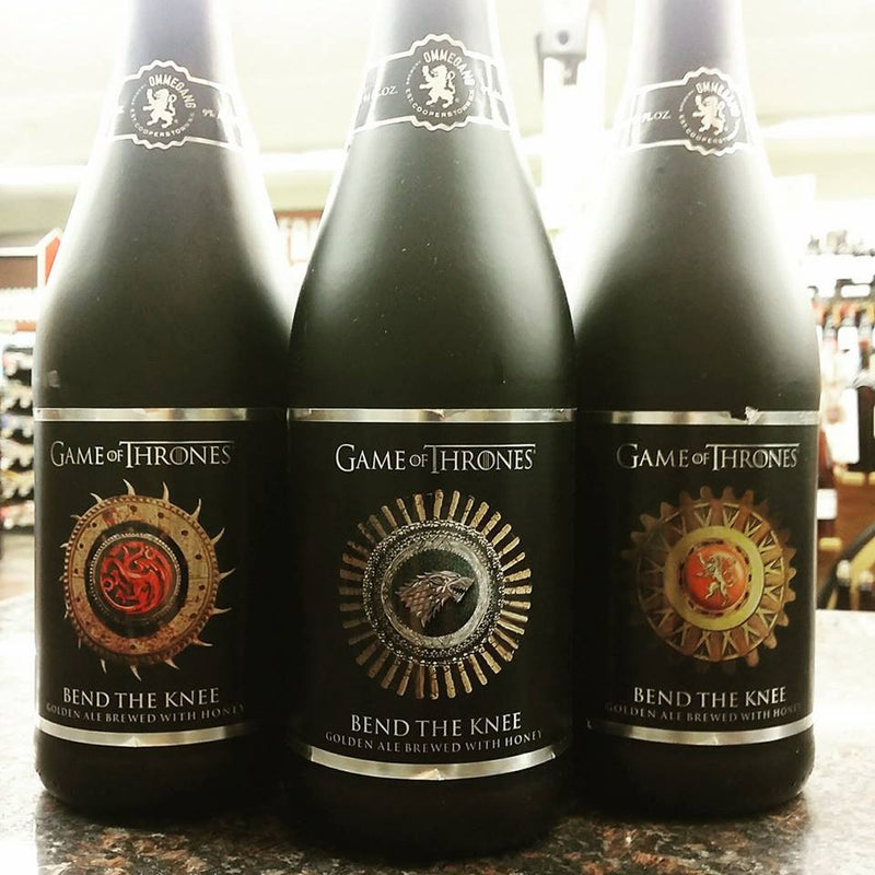 Ommegang Game of Thrones Bend The knee golden ale 750ml