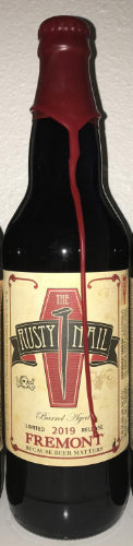 FREMONT BREWING 2019 THE RUSTY NAIL BARREL AGED IMPERIAL OATMEAL STOUT 16.6oz (LIMIT 1 PER PURCHASE)
