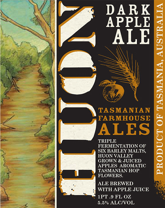 Two Metre Tall Huon Dark Apple Ale 500ml LMT 2