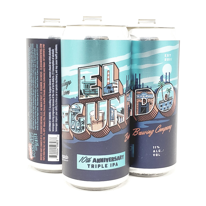 EL SECUNDO 10TH ANNIVERSARY TRIPLE IPA 16oz CAN