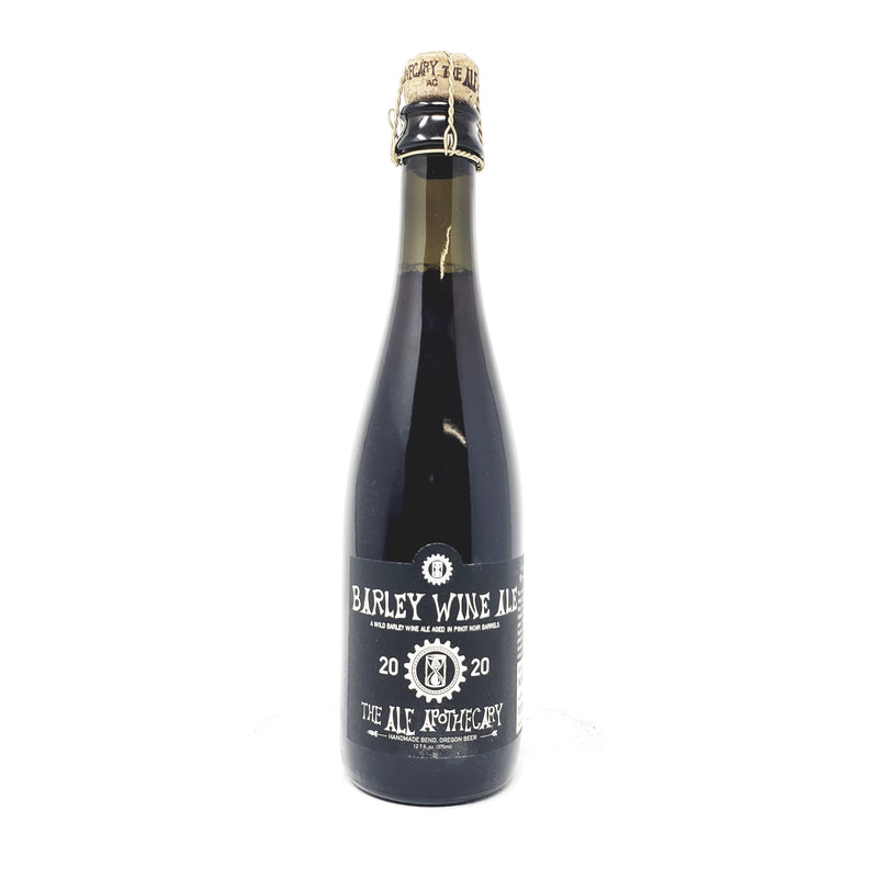 THE ALE APOTHECARY. BARLEY WINE ALE,A WILD BARLEY WINE ALE AGED IN PINOT NOIR BARRELS 2020.500ML BOTTLE
