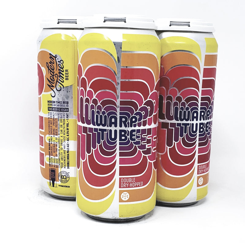 MODERN TIMES WARP TUPE DOUBLE DRY-HOPPED 16OZ CAN