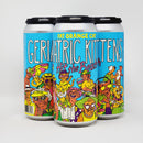 FAT ORANGE CAT, GERIATRIC KITTENS HIT THE BEACH, INDIA PALE ALE FEATURING A BLEND OF CLASSIC HOPS& NEW-SCHOOL TROPICAL HOPS. . 16oz CAN
