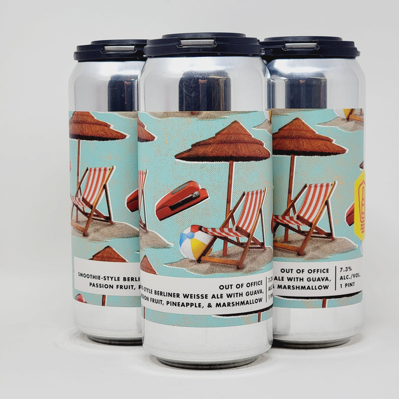 BOTTLE LOGIC, OUT OF OFFICE, SMOOTHIE-STYLE, 16oz CAN " LIMIT 1 PER ORDER"