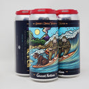GREAT NOTION & BARREL HOUSE, SAMSON'S CROPICAL VACTION , TART ALE WITH PINEAPPLE, LIME, COCONUT AND VANILLA. 16oz CAN