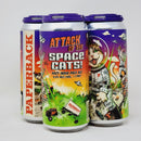 PAPERBACK, ATTACK OF THE SPACE CATS! HAZY IPA.16oz CAN