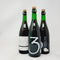 3 FONTEINE. SPELIN1G VAN HET LOT VII.IX: ZOTTE KADEEEN FRAMBOOS+ BRAAM- BLENDED&ALIVE. 750 BOTTLE