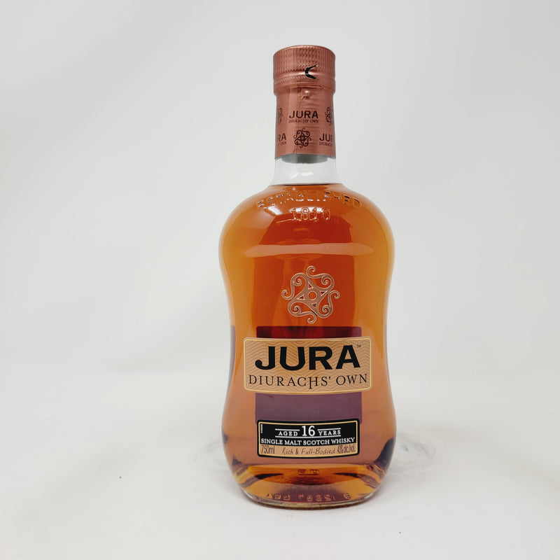 JURA DIURACHS' OWN 16YR SINGLE MALT SCOTCH WHISKY. 750ml
