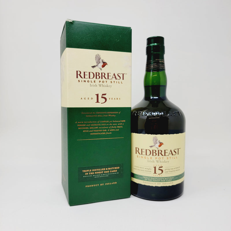 REDBREAST 15YR IRISH WHISKEY 750ml