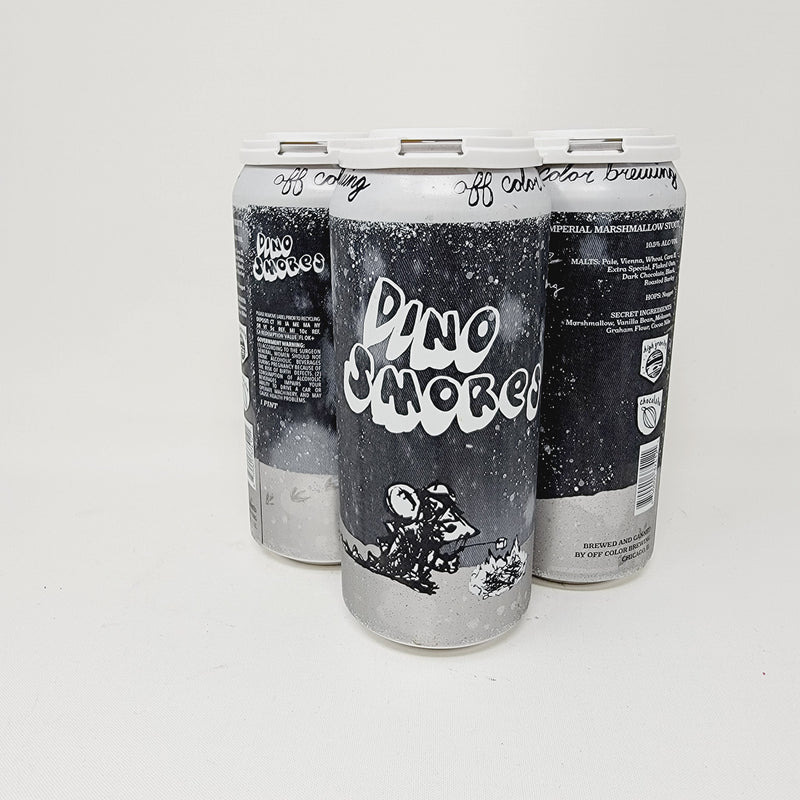 OFF COLOR , PINO SMORES, IMPERIAL MARSHMALLOW STOUT. 16oz CAN