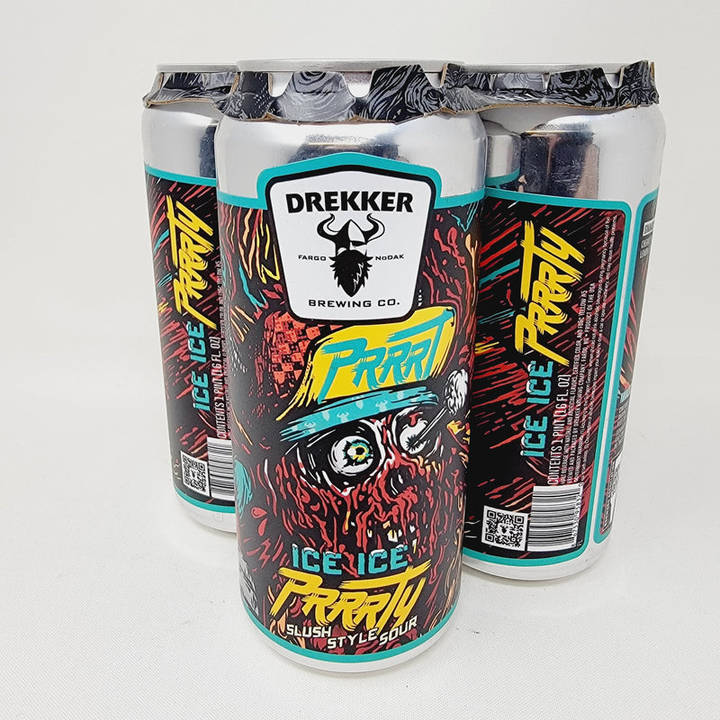 DREKKER   ICE ICE  PRRRTY  SLUSH STYLE SOUR 16oz CAN