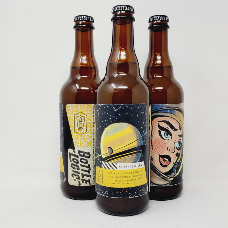 BOTTLE LOGIC  RETURN TO SATURN  FRUIT SOUR  ALE  500ml BOTTLE