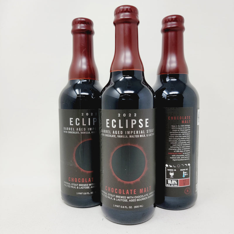 ECLIPSE  CHOCOLATE MALT   500mL BOTTLE 2022