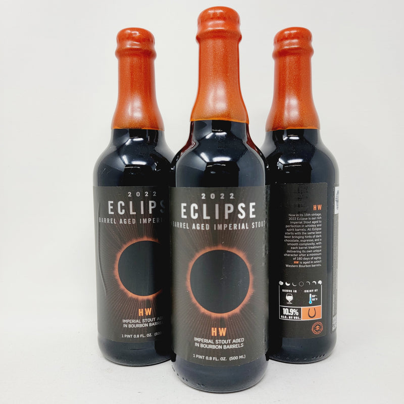 ECLIPSE  HW IMPERIAL STOUT   500mL BOTTLE 2022