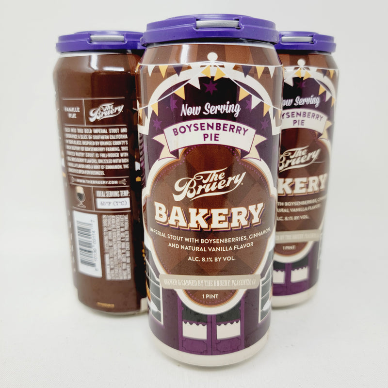 THE BRUERY  BOYSENBERRY PIE, IMPERIAL STOUT 16oz CAN