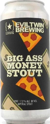 EVIL TWIN BREWING BIG ASS MONEY IMPERIAL STOUT 16oz can