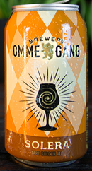 OMMEGANG BREWERY SOLERA TART GOLDEN ALE 12oz can