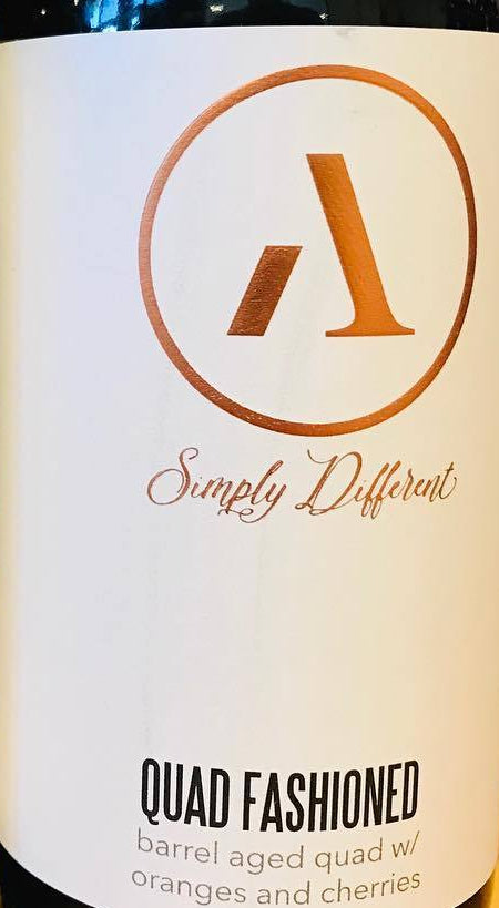 ABNORMAL QUAD FASHIONED BARREL AGED QUAD W/ORANGES AND CHERRIES 375ml