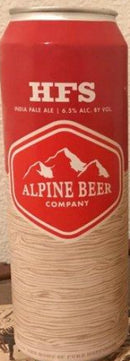 ALPINE BEER CO. HFS IPA 19.2oz can