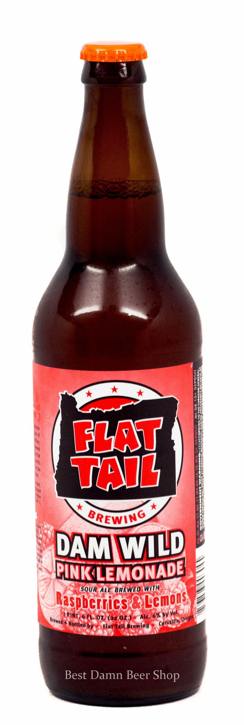 Flat Tail Pink Lemonade 22oz