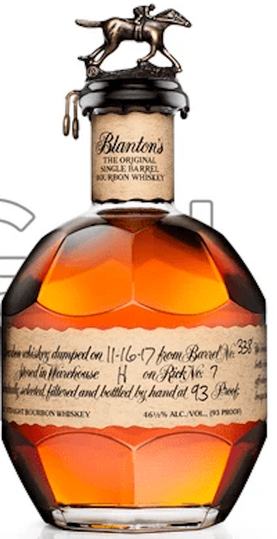 BLANTONS ORIGINAL SINGLE BARREL KENTUCKY STRAIGHT BOURBON