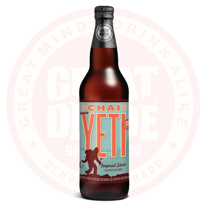 Great Divide Chai Yeti 22oz Imperial Stout with Chai Spices