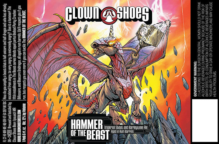 CLOWN SHOES HAMMER OF THE BEAST 22oz LIMIT 4