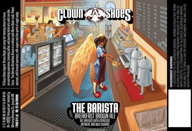 Clown Shoes The Barista Breakfast  Espresso Brown Ale 22OZ
