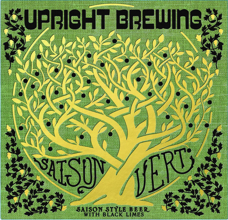 Upright Brewing Saison Vert 750ml LIMIT 1