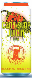 BURGEON BEER CO. CAN'T STOP JUICIN' DOUBLE IPA 16oz can