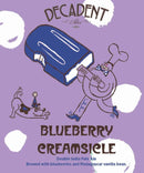 Decadent Ales Blueberry Creamsicle Double IPA 16oz CAN LIMIT 3