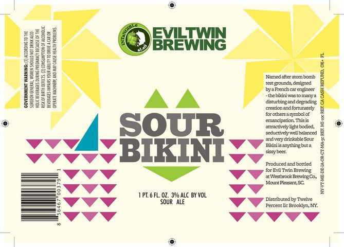 Evil Twin Intangible Ales Sour Bikini