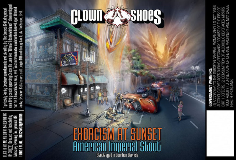 CLOWN SHOES EXORCISM AT SUNSET 22OZ LIMIT 3