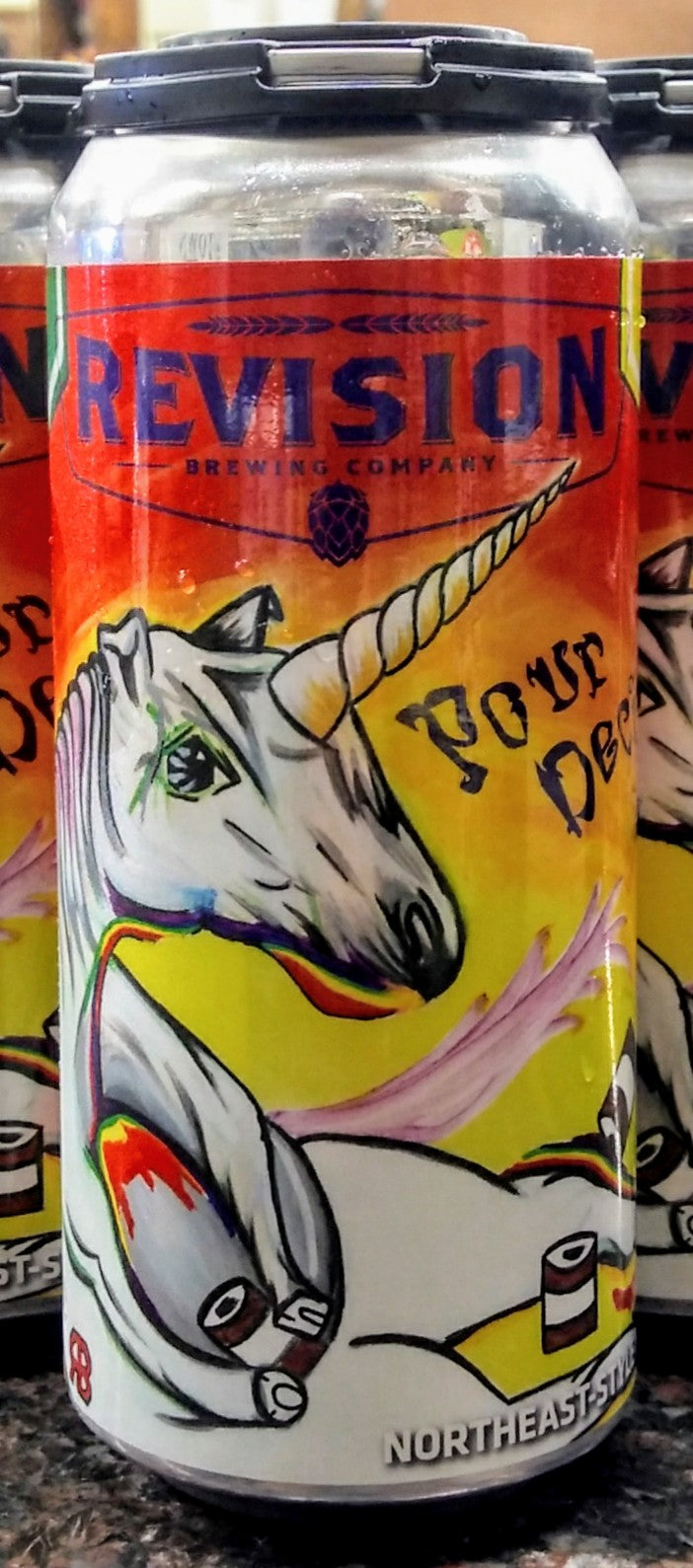 REVISION BREWING CO. POUR DECISIONS NE HAZY TRIPLE IPA 16oz can