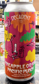 DECADENT ALES PINEAPPLE ORANGE PACIFIC PUNCH DOUBLE IPA 16oz can