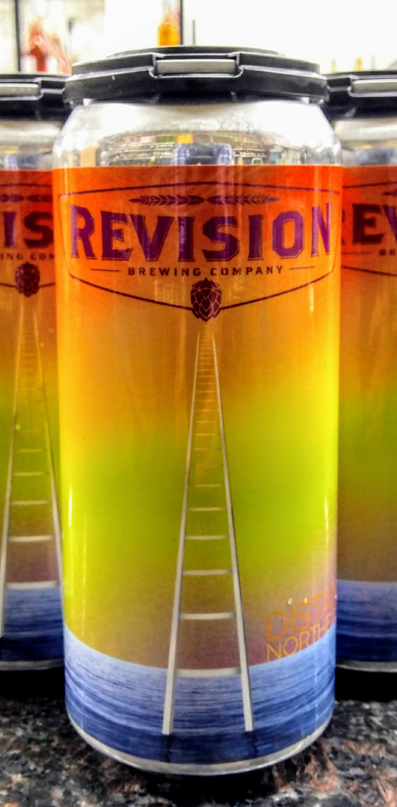 REVISION BREWING CO. DISTANCE HAZE HAZY DOUBLE IPA 16oz can