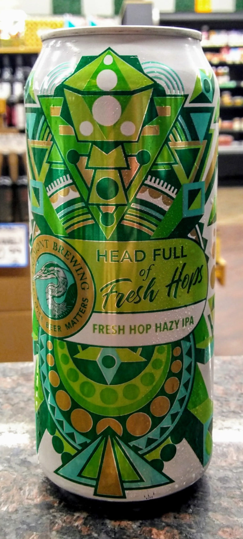 FREMONT BREWING HEAD FULL OF FRESH HOPS HAZY IPA 16oz can