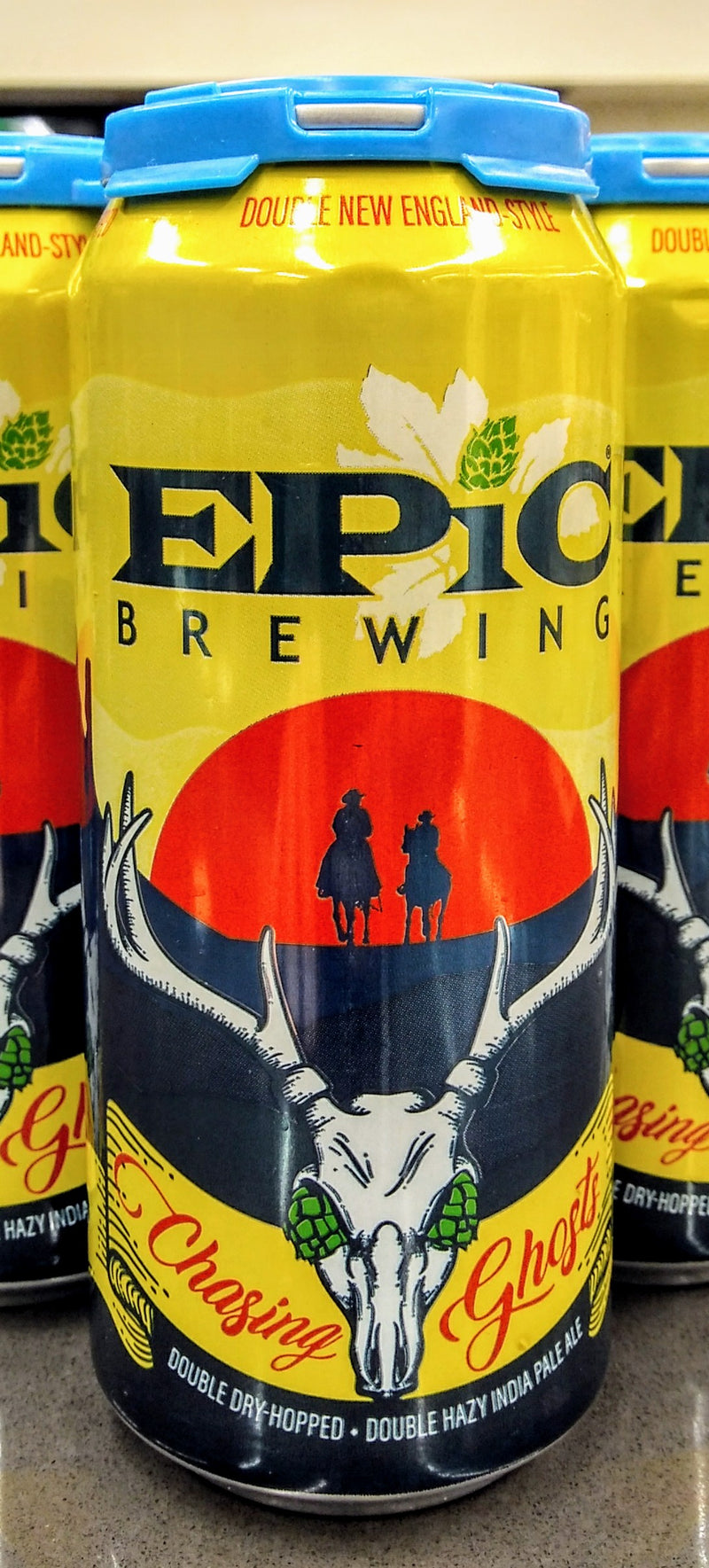EPIC BREWING CO. CHASING GHOSTS HAZY DOUBLE IPA 16oz can